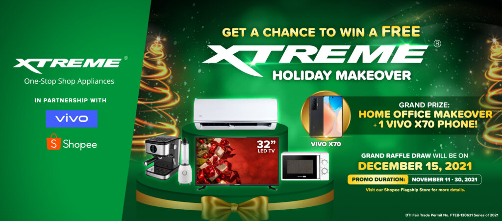 XTREME Holiday KV PR Banner Template 1