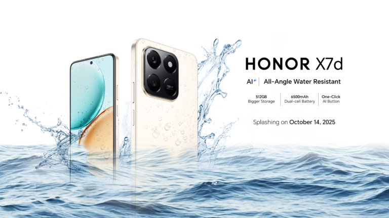Main KV HONOR to Launch New Budget Water Resistant AI Phone HONOR X7d on October 14