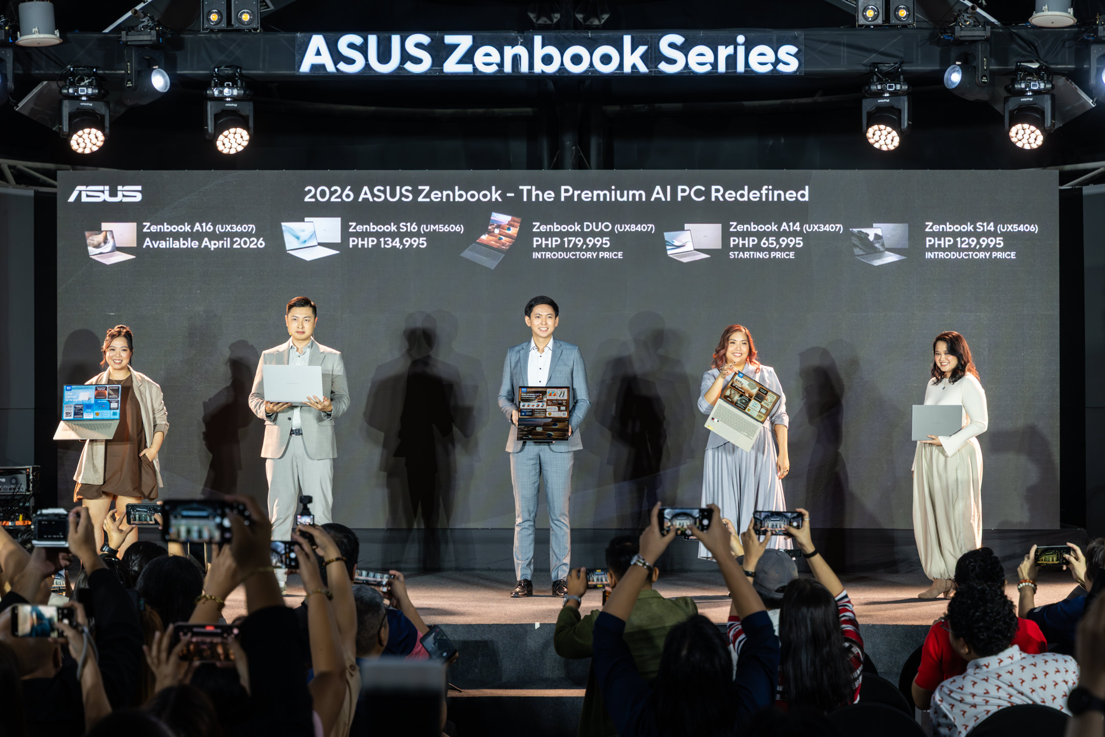 ASUS Executives Launch the new 2026 Zenbook Line