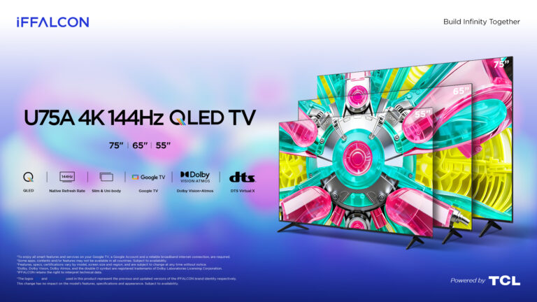iFFALCON “Powered by TCL” breaks through with its new U75A model