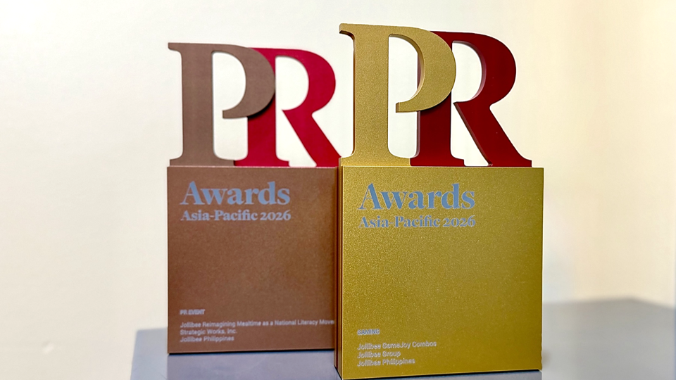 Jollibee wins in PR Awards Asia Pacific 2026